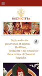 Mobile Screenshot of bodhicitta.org